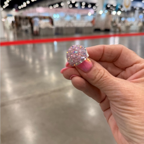 NWT Gorgeous Austrian Crystal / 925 Silver Size 6.5 ring from Mosaico - Picture 5 of 10